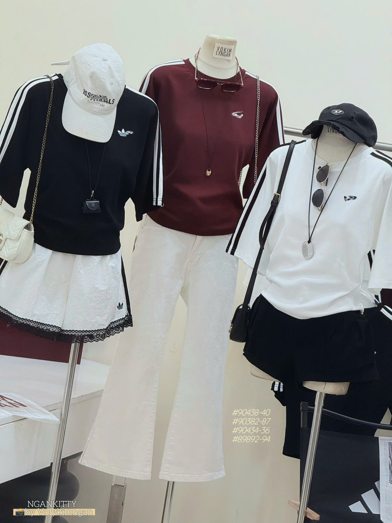 Áo Adidas Crop Dơi Tay Lở #90438 - 40 - Ảnh 4
