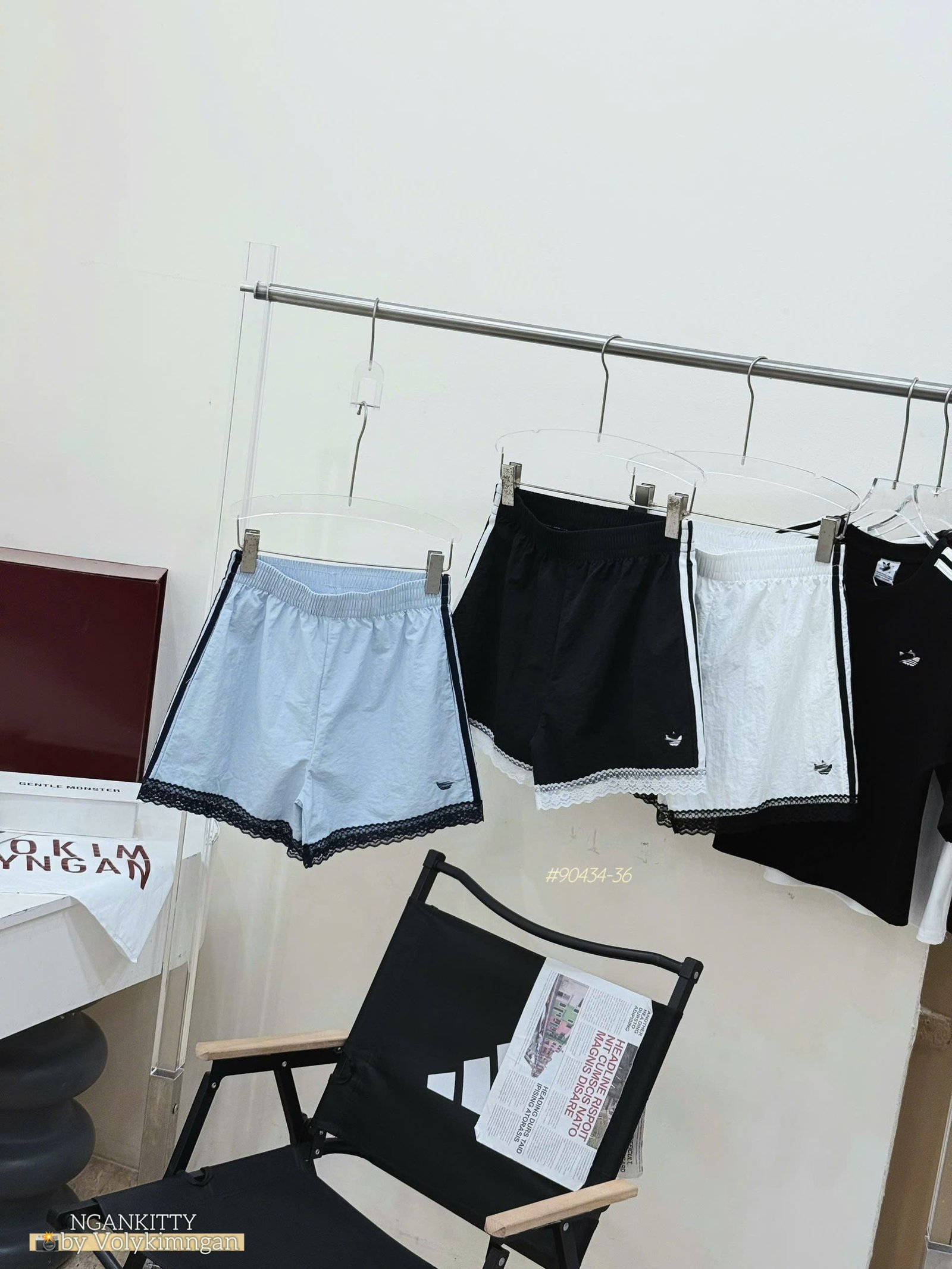 Quần Short Adidas Viền Ren #90434 - 36 - Ảnh 3